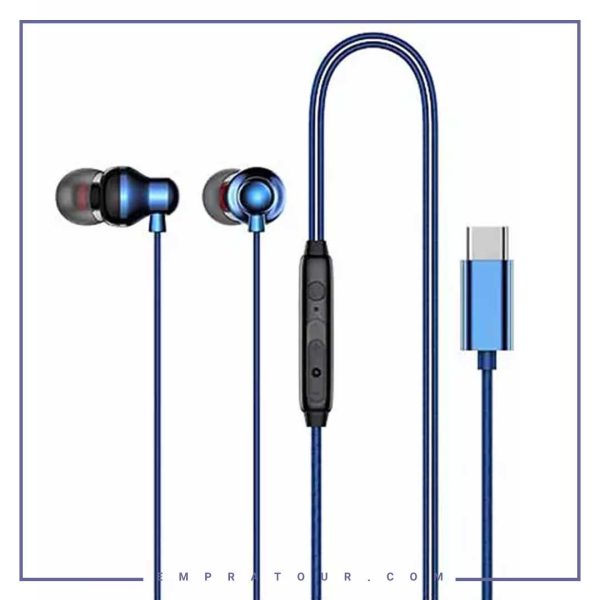 هندزفری سیمی تایپ سی رسی RECCI REP-L36 Type-C wired headset