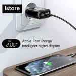 شارژر دیواری فست شارژ به همراه کابل شارژ مک دودو مدل CHARGER FAST MCDODO CH-7171 توان 20 وات