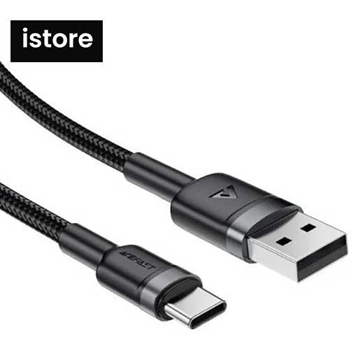 کابل تایپ سی ایس فست مدل C22 04 طول 1.2 متر 3آمپر دارای گارانتی | Acefast-charging-data-cable-c22-04 — تصویر ۵