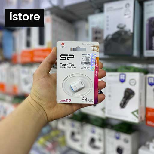 فلش مموری سیلیکون پاور Touch T06 USB 2 ظرفیت 64 گیگابایت | Silicon-Power Touch T06 USB 2 Flash Drive-64GB — تصویر ۳